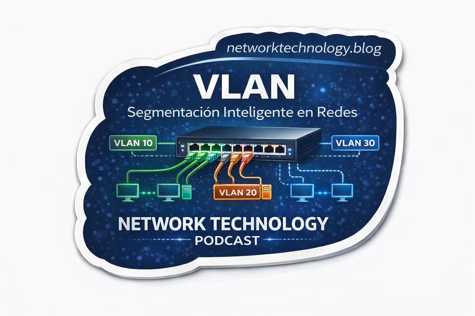 VLAN: qué es, cómo funciona y configuración de enlaces troncales.